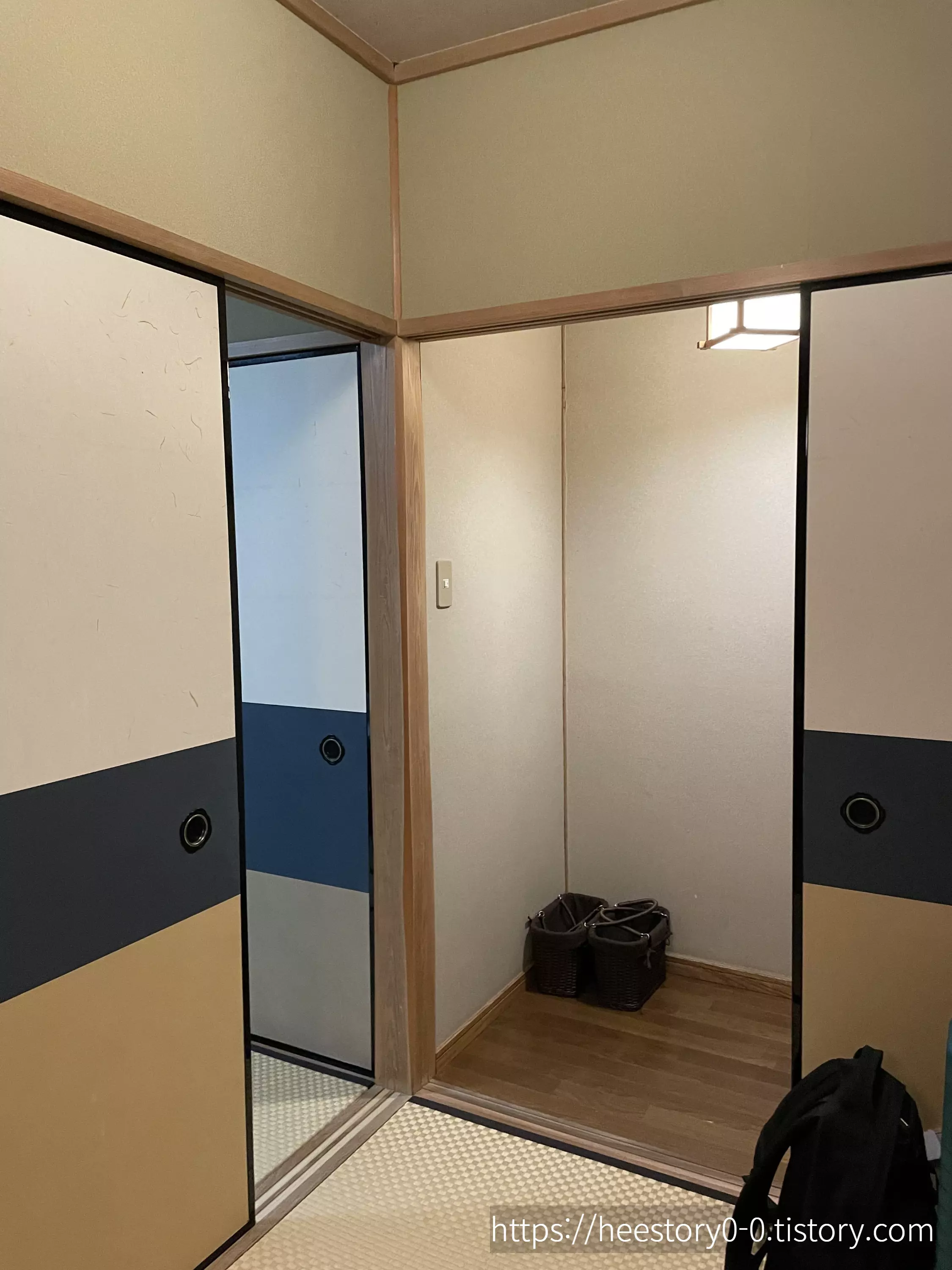 야마다야 료칸 실내 입구