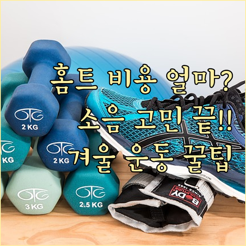 겨울철 운동 부족 해결 홈트 기구 구..