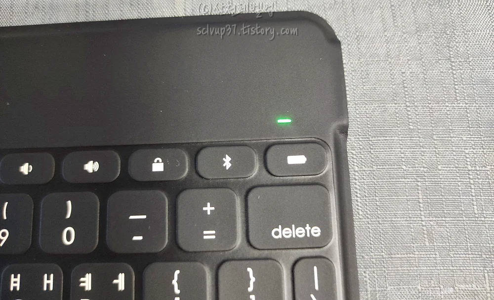 배터리 잔량 표시