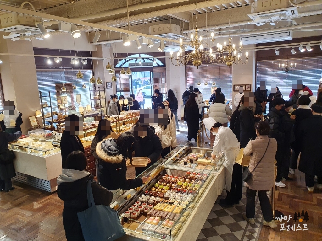 성심당 케잌 부띠끄 내부