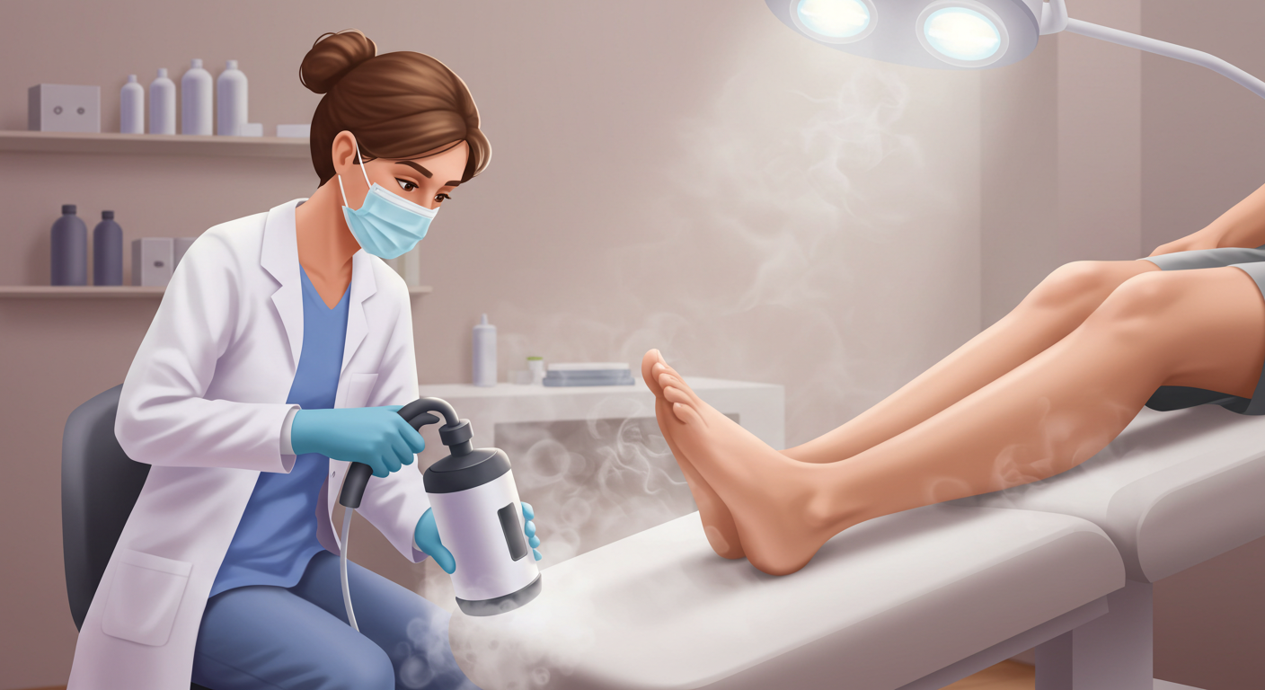 냉동치료 외 다른 치료법 비교 🔍