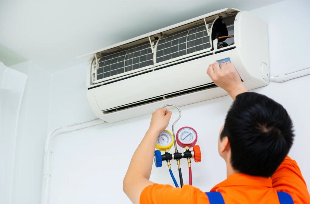 에어컨 냉매 자가 보충 위험 전문가에