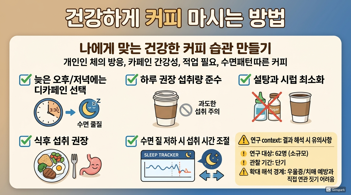 건강하게 커피 마시는 방법