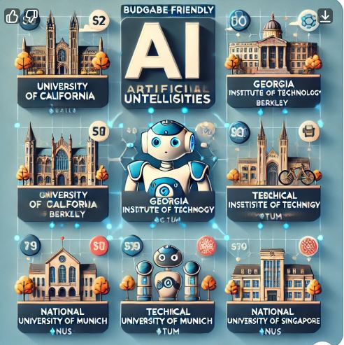 학비가 적게드는 AI 대학 추천