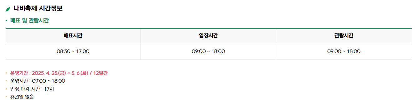 2025 함평 나비대축제