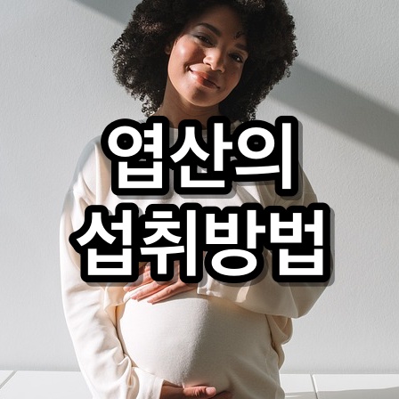 임신 전 엽산 섭취 복용 용량과 부작용