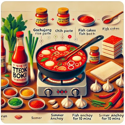 국물 떡볶이 만드는 방법