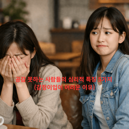 공감능력, 공감못하는사람, 심리학, 인간관계, 감정이입, 성격심리, 대인관계, 심리분석, 공감부족, 마음심리