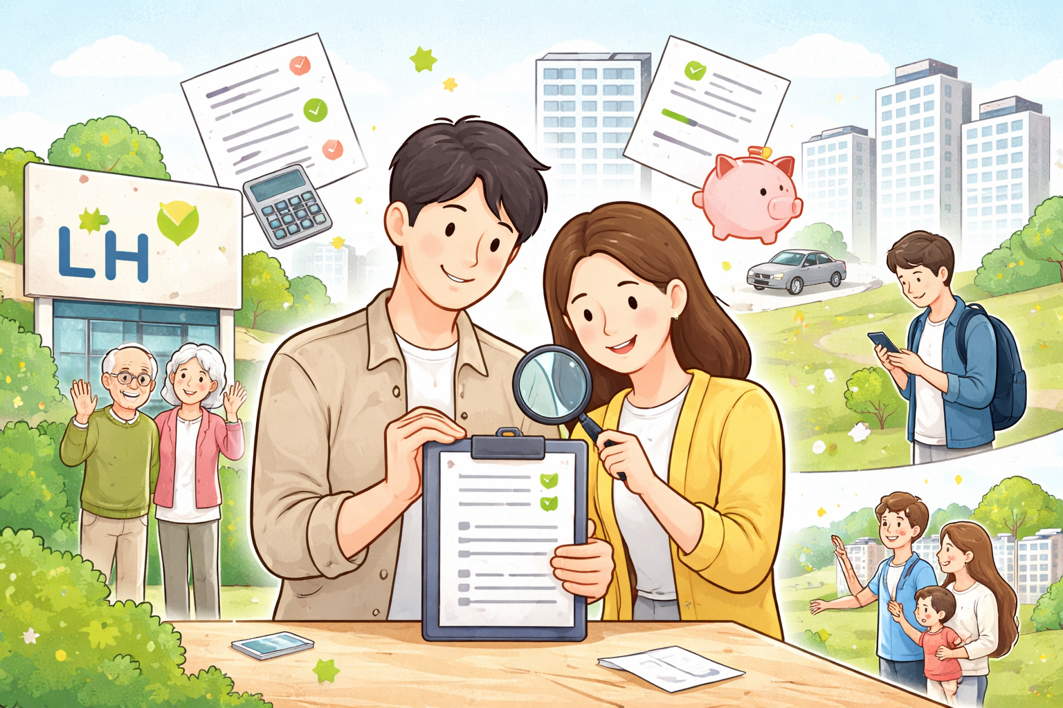 LH 임대주택 신청자격 정리