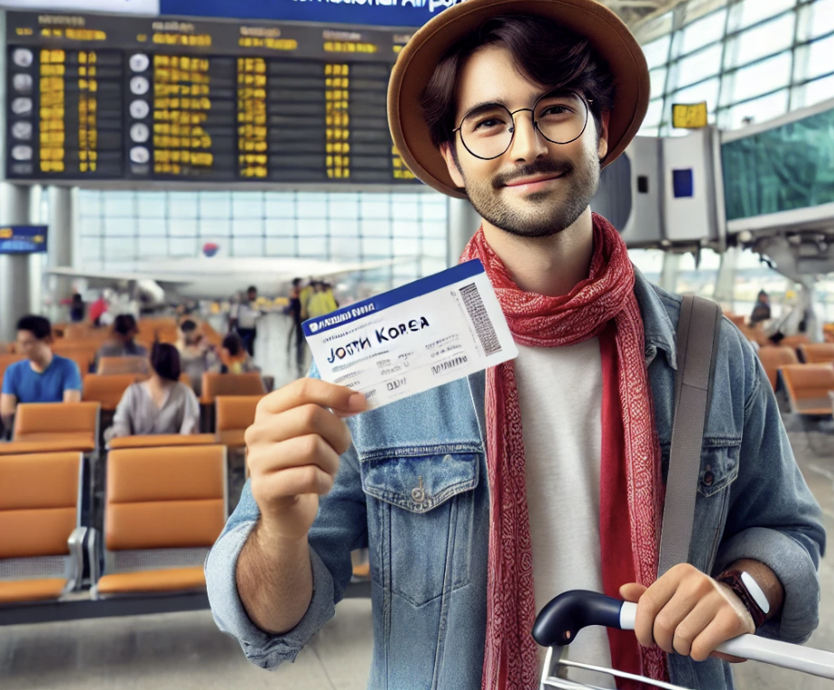 출국 준비 중인 외국인 근로자