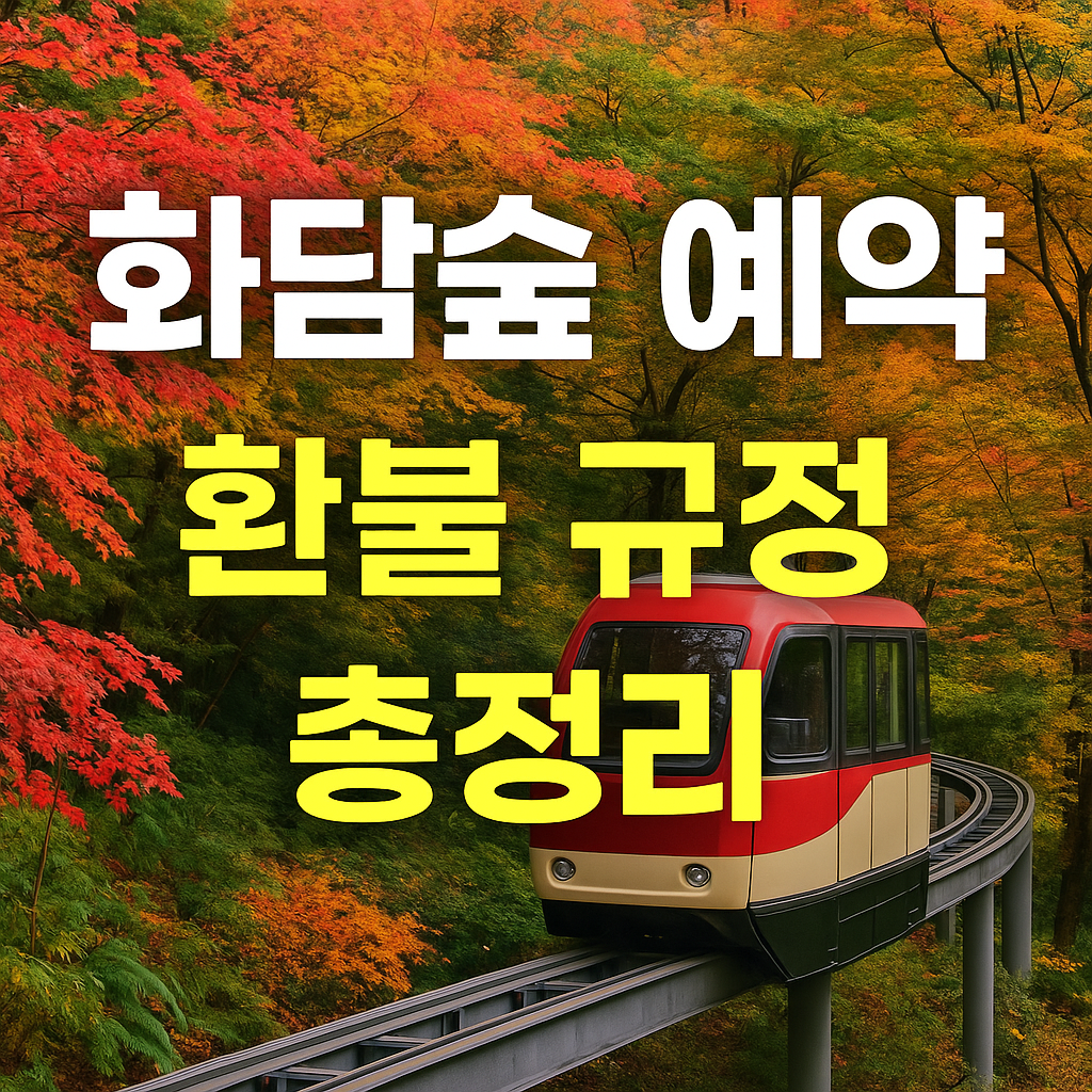 화담숲 예약 방법 썸네일