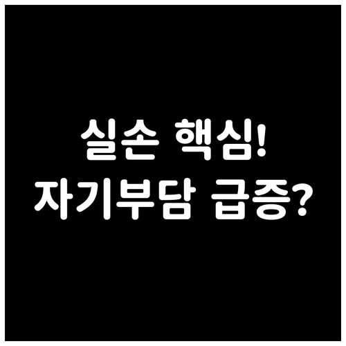 4세대 실손의료보험 자기부담금 상한제..