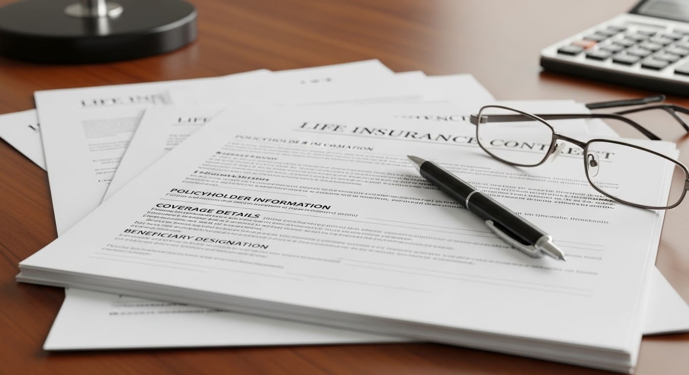 종신보험 연금전환 신청서 서류 장면