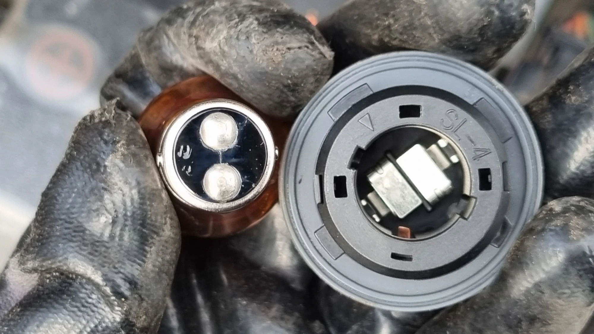 깜빡이 램프 단자