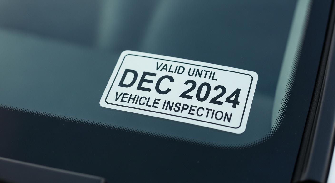 자동차 정기검사 유효기간 만료일