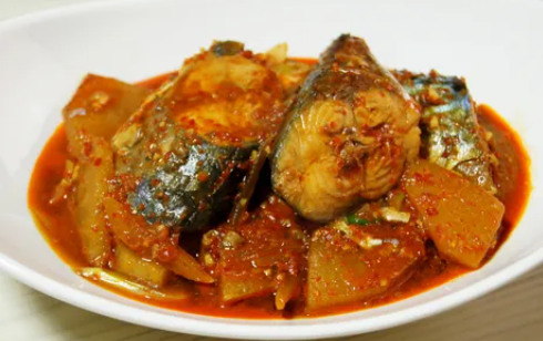 고등어 조림 사진