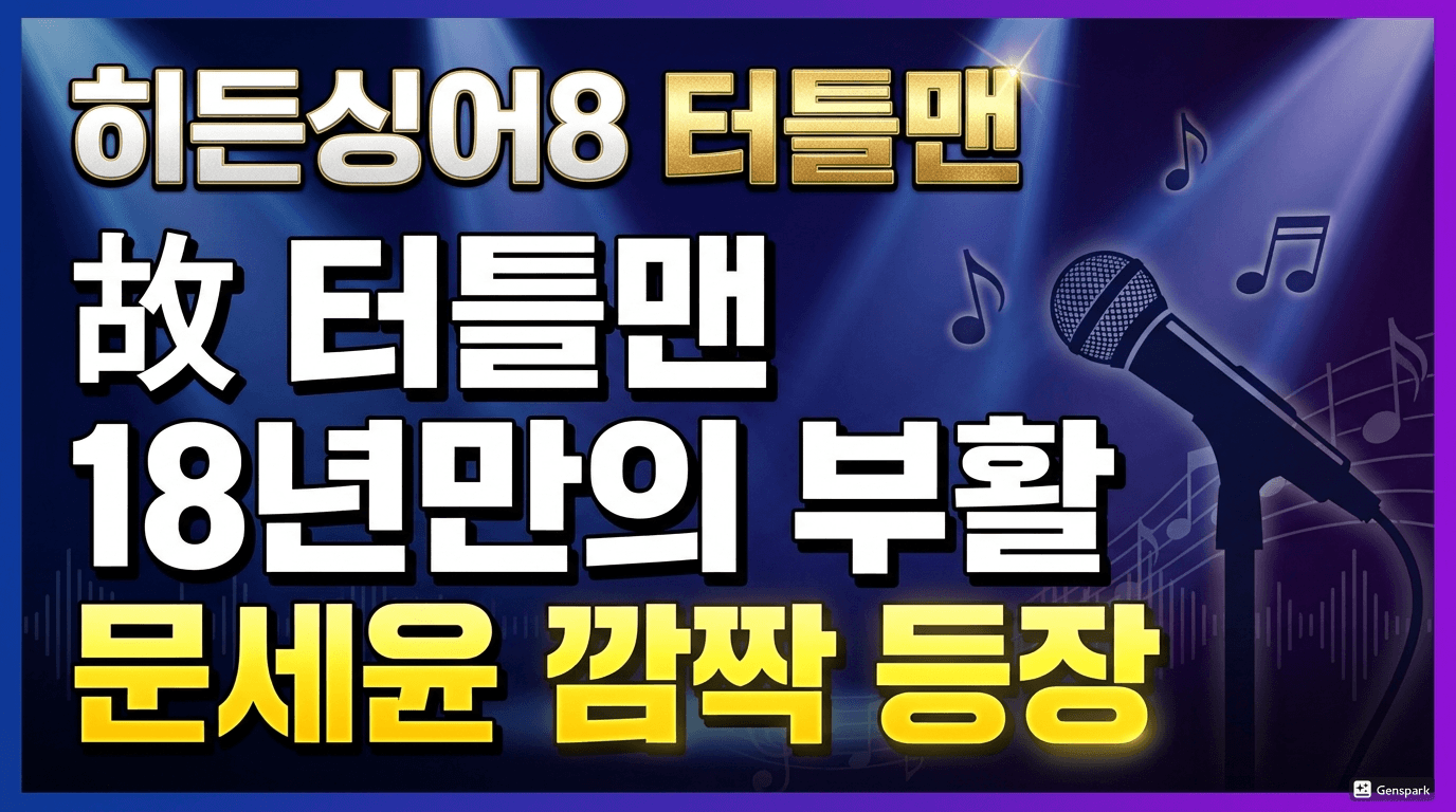히든싱어8 8회 터틀맨 최종 순위 확인