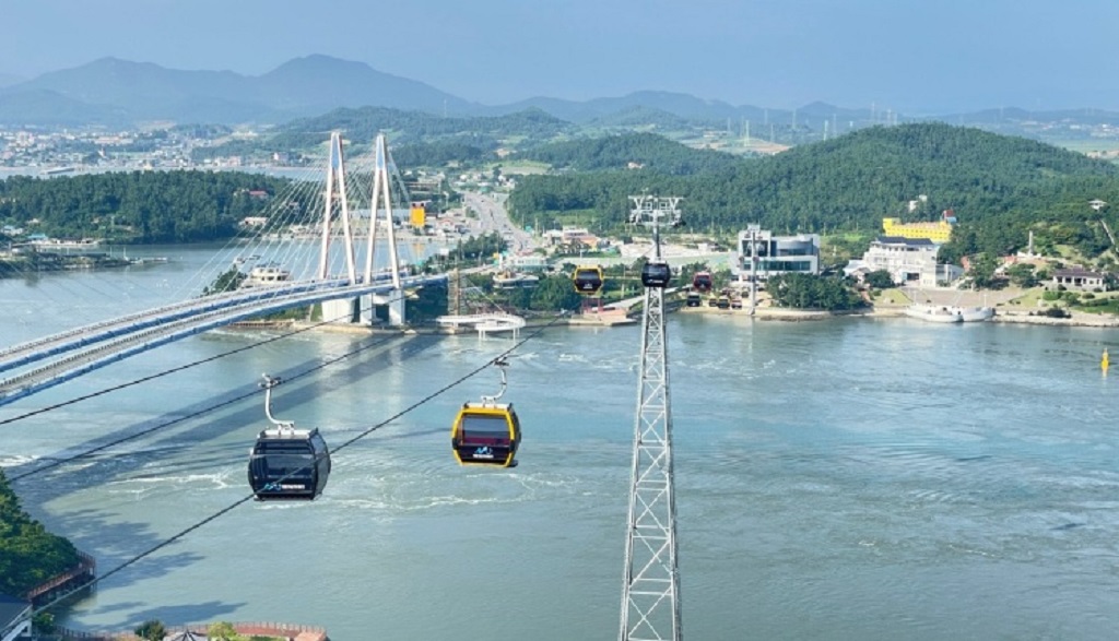 해남 가볼만한곳 - 명량해상케이블카