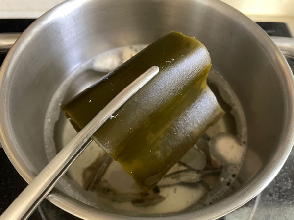 된장찌개 맛있게 끓이는 방법 - 육수 내기