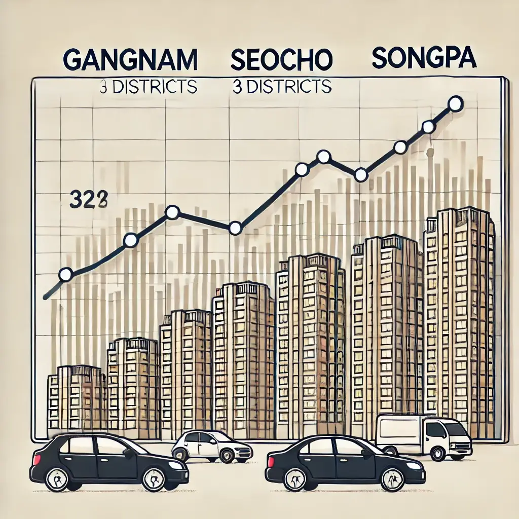 강남3구 갭투자 급증, 집값 상승 이유는