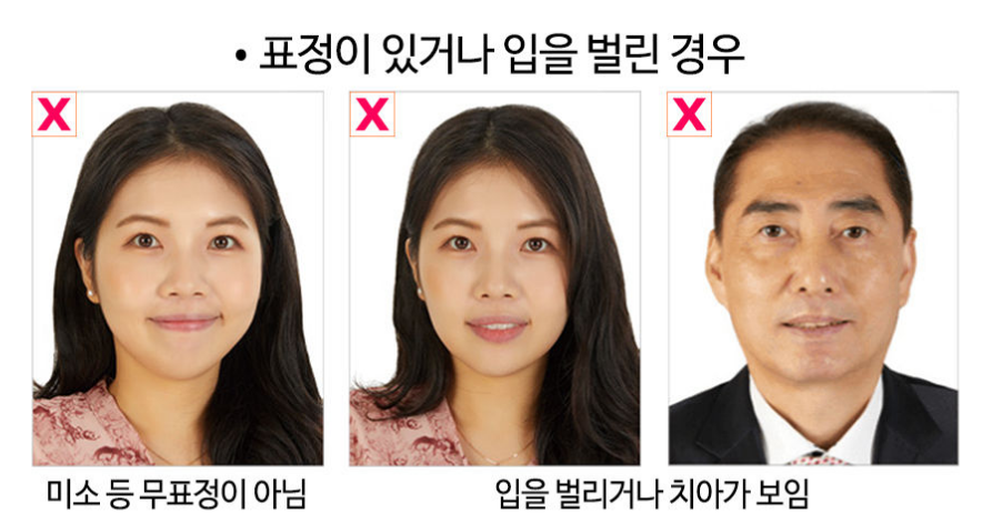 여권 사진 규격