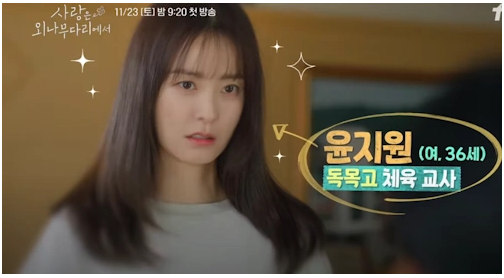 윤지원 역 배우 정유미