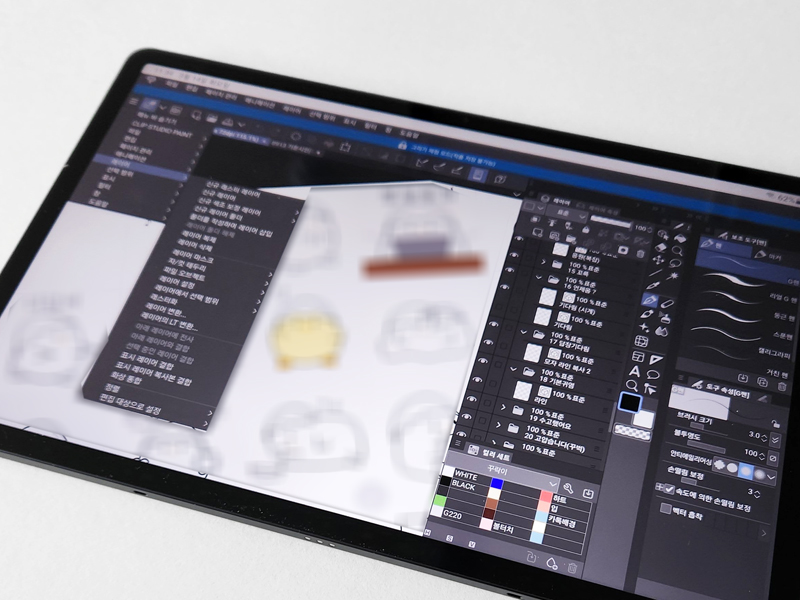 클립스튜디오-실행화면