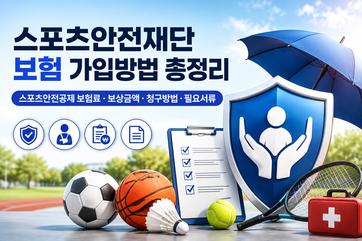 스포츠안전재단 보험 가입방법 총정리|스포츠안전공제 보험료·보상금액·청구방법·필요서류 관련 사진
