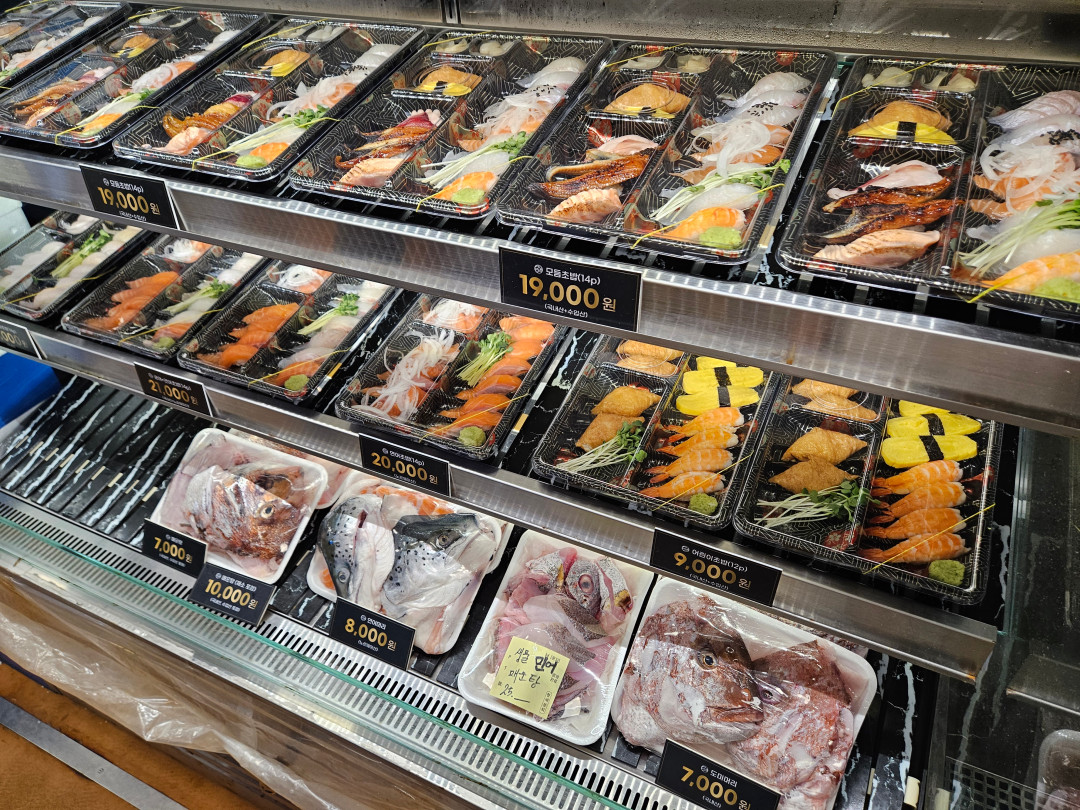 노량진 형제 상회 초밥 세트