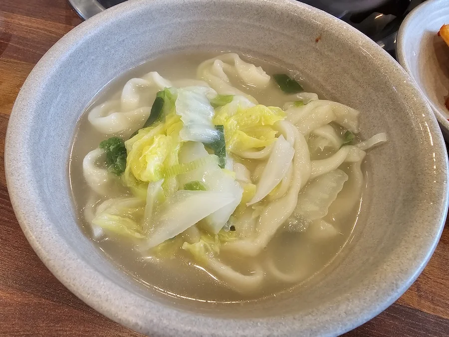 영종도 칼국수 보쌈 맛집 조은전골칼국수