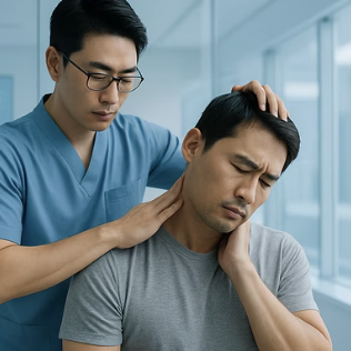 목디스크 초기증상, 어깨를 거쳐 내려오는 팔통증의 정체