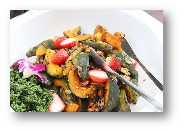 단호박은 가을철 대표적인 영양 식재료