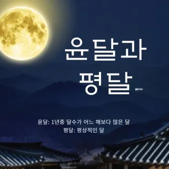 윤달은 몇년마다 오는지 윤년과 차이점 완전 정리_3