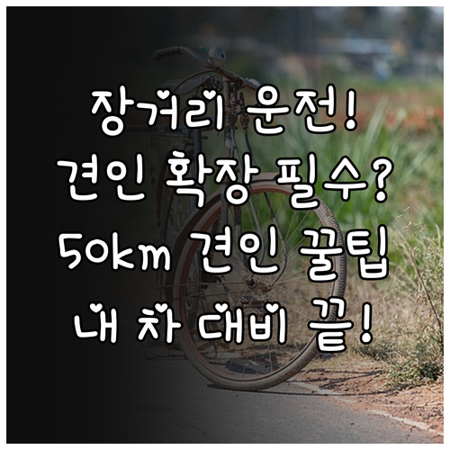 자동차보험 긴급 견인거리 확장 특약으..