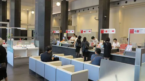 일본 우체국 오늘날의 모습이다.