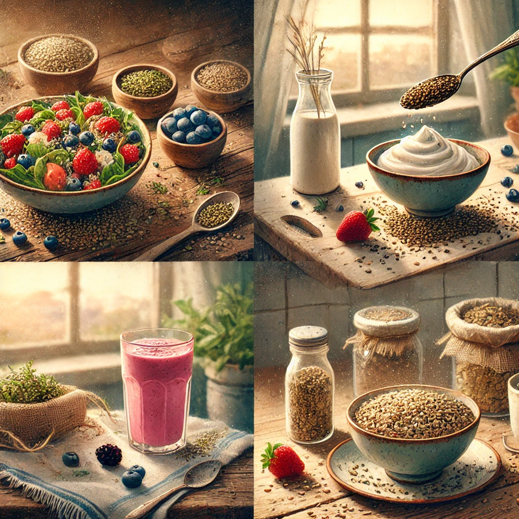 햄프씨드 효능 먹는법 다이어트 건강 식단 관련 사진