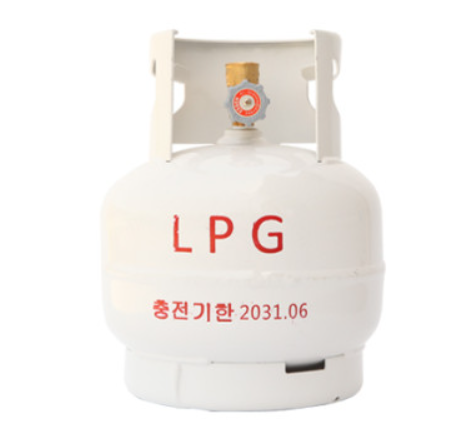 해바라기 버너 가스 충전