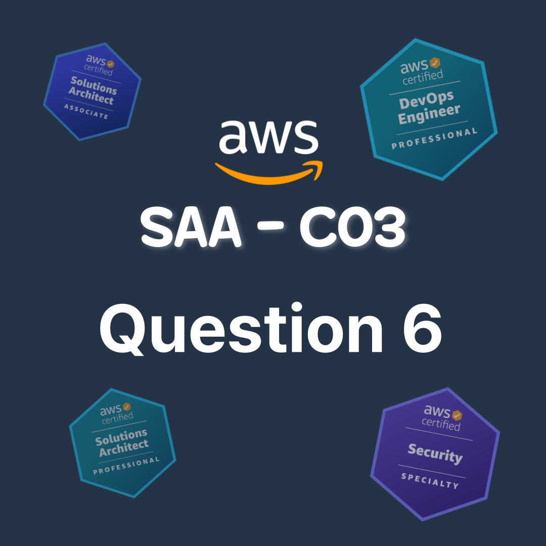 AWS SAA 문제풀이 Q6 - 모든 계정의 API 호출 및 보안 준수 감사하기