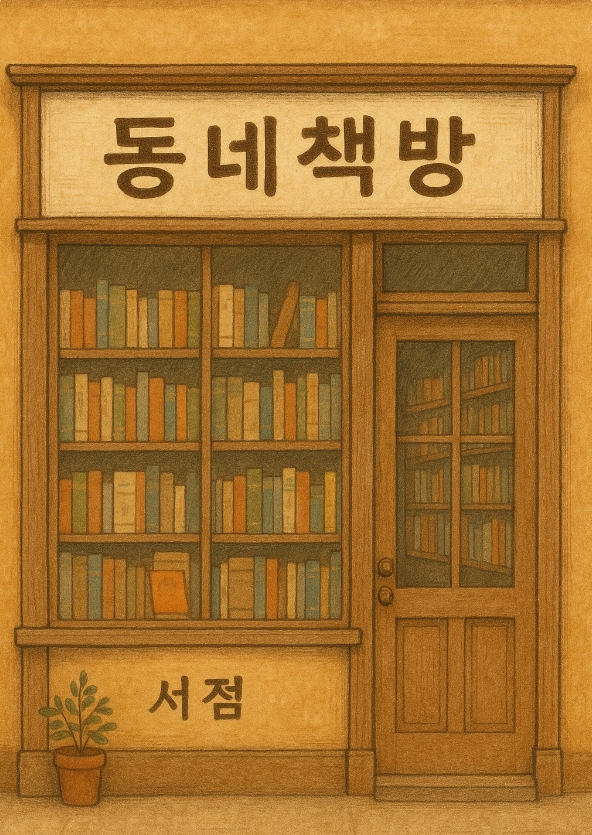 동네책방 아지트 힐링 공간 이미지