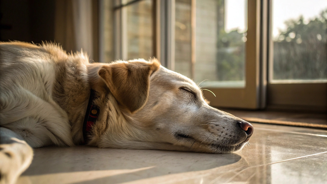 강아지폐수종호흡