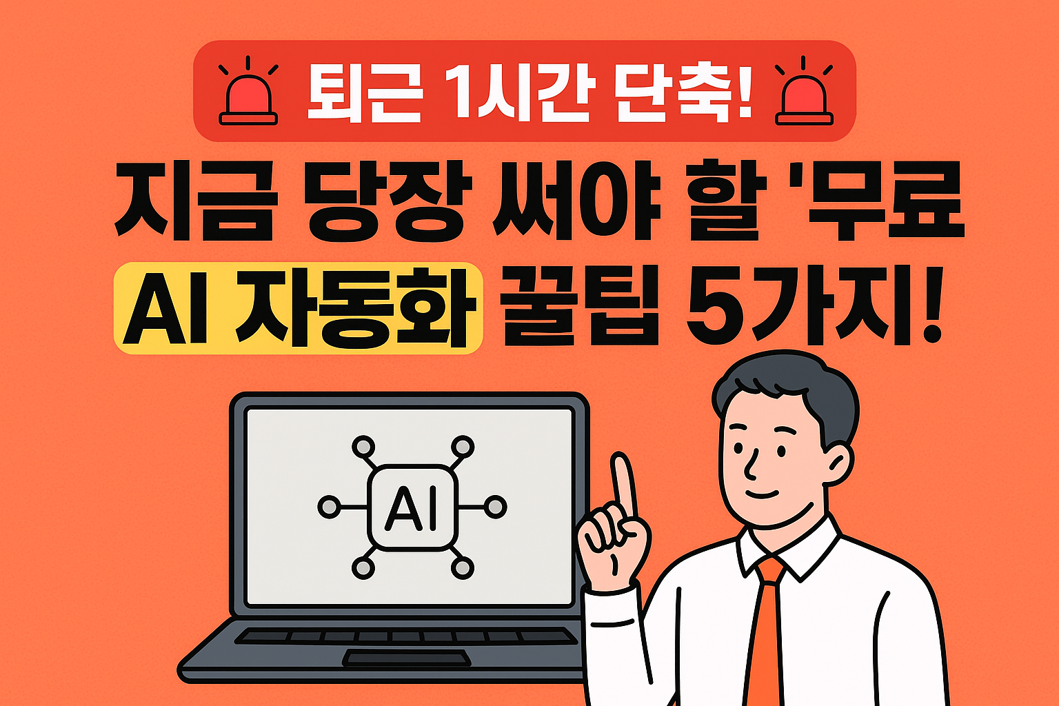 AI 자동화 꿀팁 5가지!