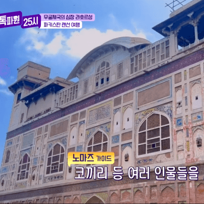 톡파원25시 71회 라호르 성벽의 모자이크 무늬