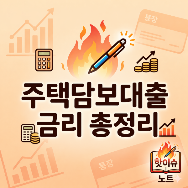 주택담보대출 금리 총정리