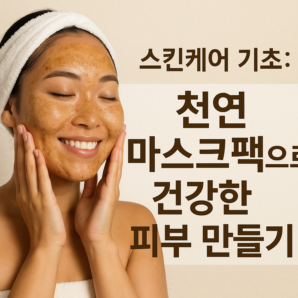 천연 마스크팩