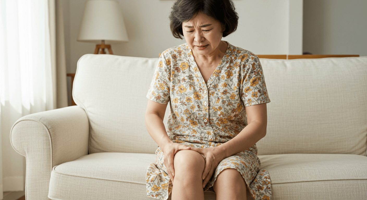 무릎에 물이 차는 증상 원인 치료 사진 1