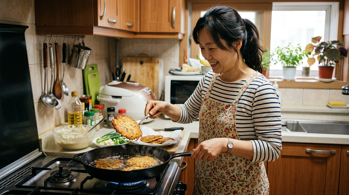 감자전 레시피! 바삭하고 쫀득하게 만드는 황금비율 총정리