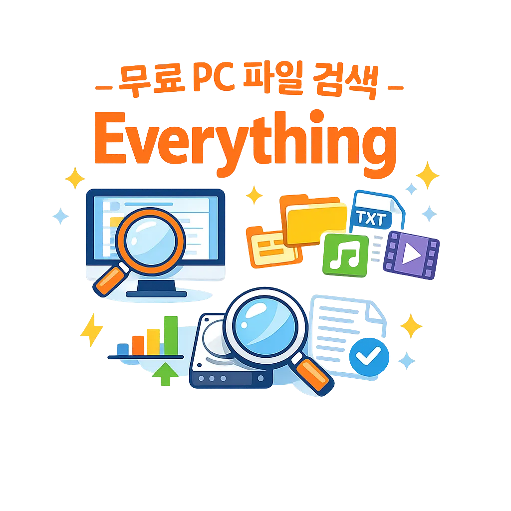 무료 PC 파일 검색 Everything 설치 사용 방법