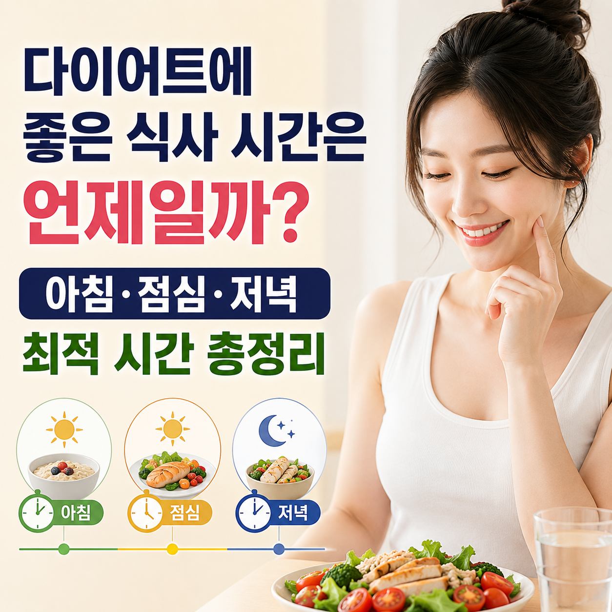 다이어트에 좋은 식사 시간