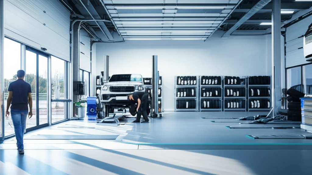 윈터타이어 교체 대기 시간 최소화하는..