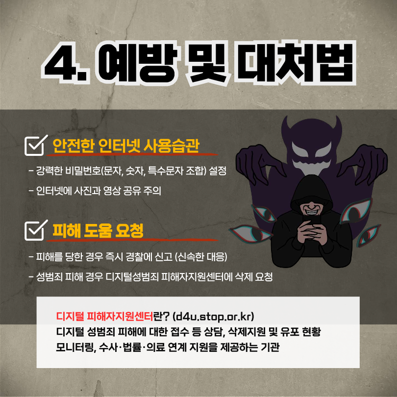 딥페이크 범죄 예방 및 대처법
